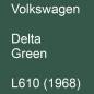 Preview: Volkswagen, Delta Green, L610 (1968).